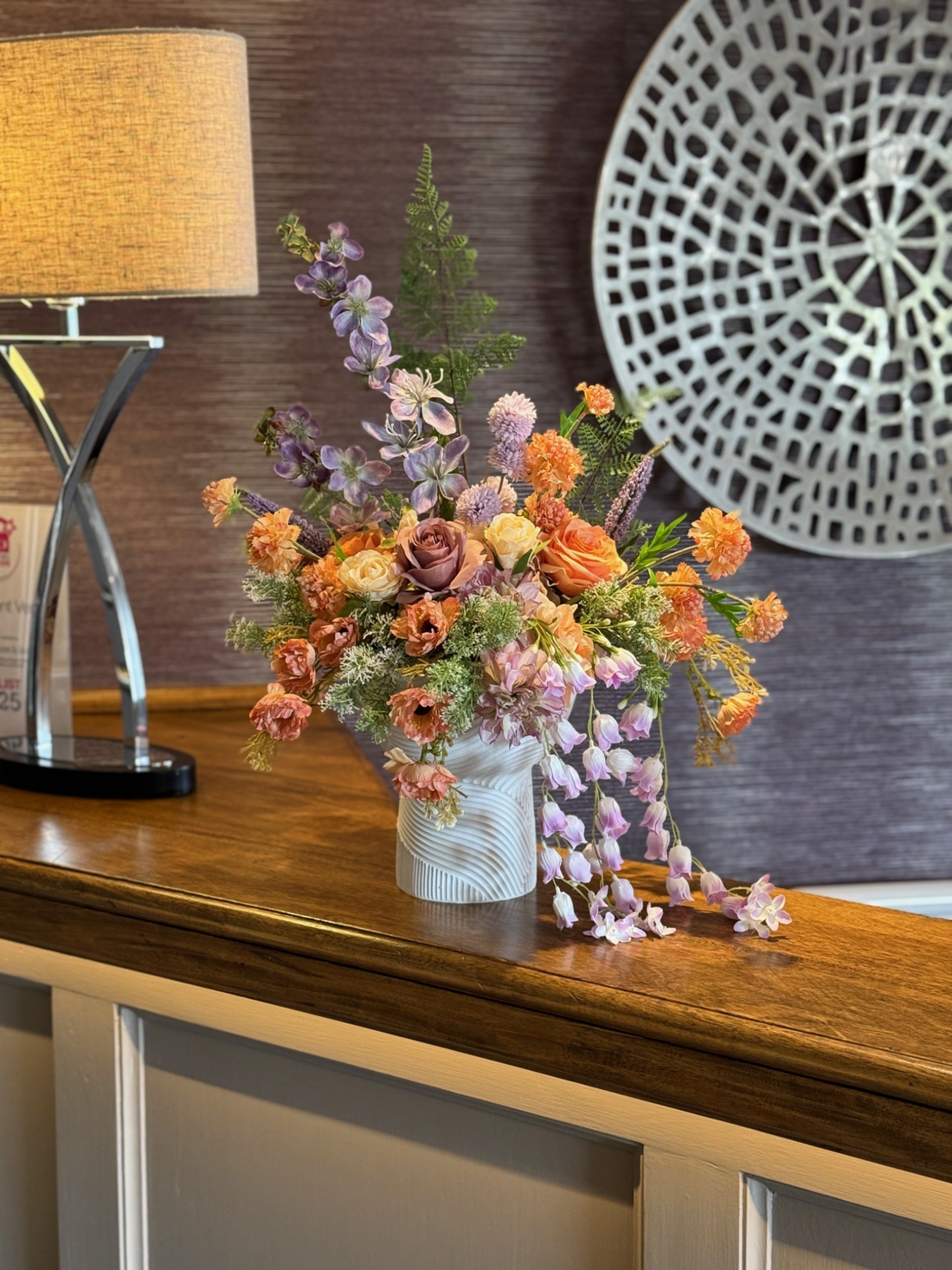 Sustainable Artificial Flower Arrangements for The Bridge Hotel & Spa