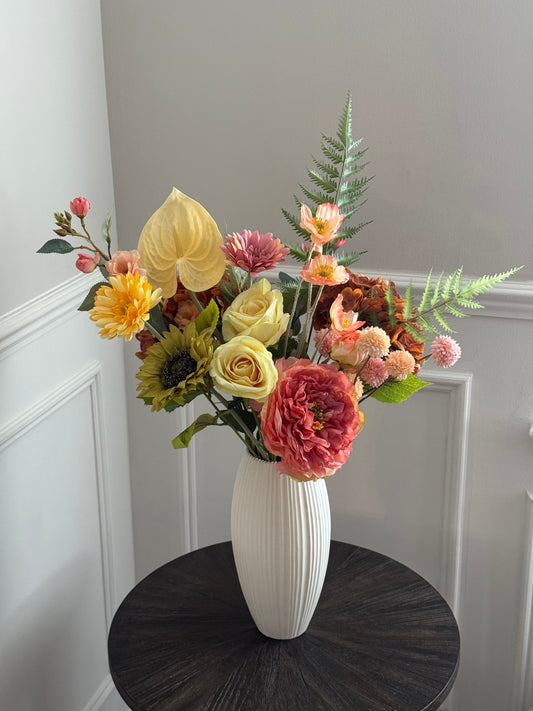 Helen | Morning Glow Bouquet | Orange, Yellow, Pink