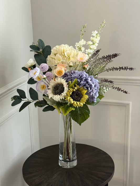 Caroline | Lilac Haze Bouquet | Green, Lilac, Peach