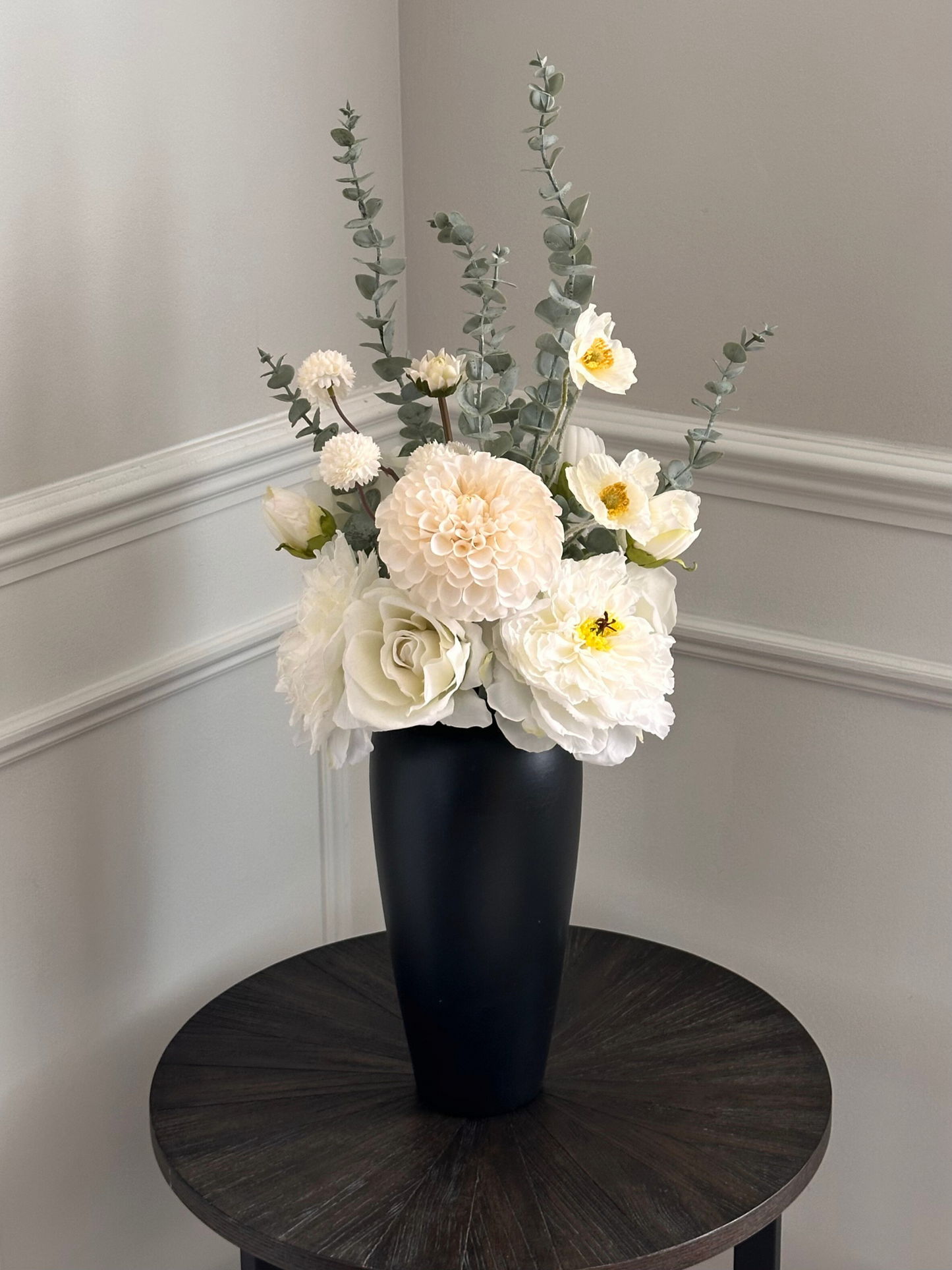 Aisha | Neutral Harmony Bouquet | White, Cream, Green