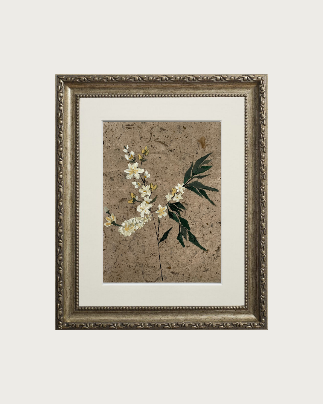 Hand Painted Art | Botanical Threads No. 305 | Gouache | Acidea Paper