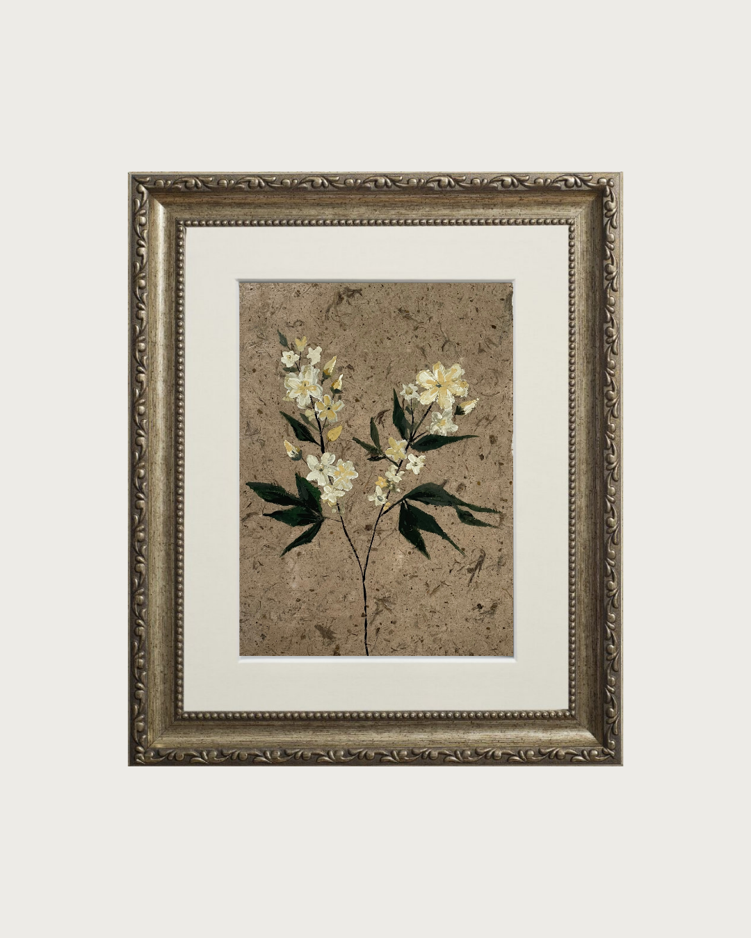 Hand Painted Art | Botanical Threads No. 307 | Gouache | Acidea Paper