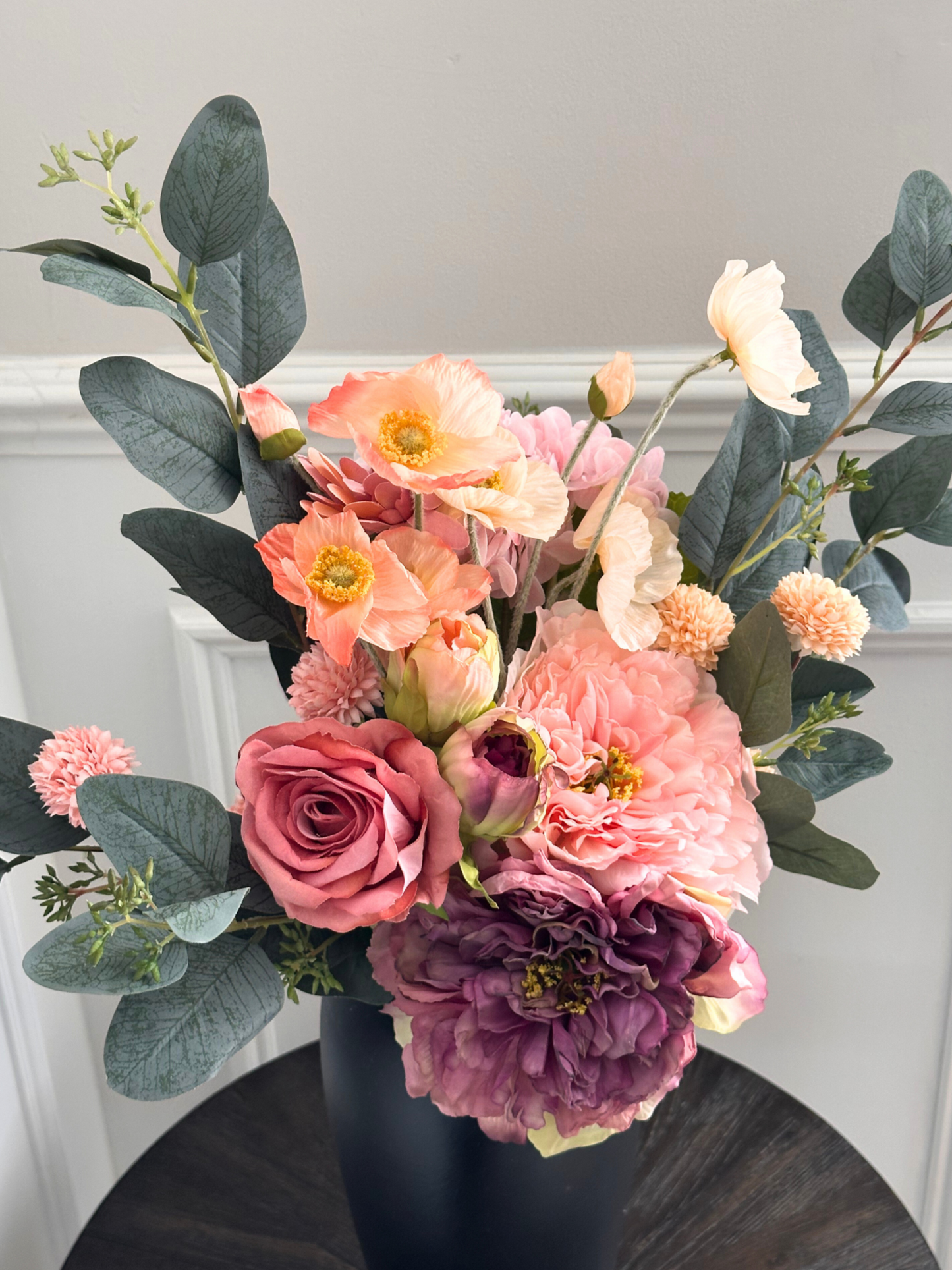 Lauren | Coral Dream Bouquet | Peach, Purple, Pink