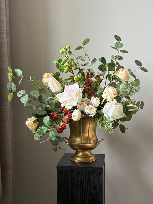 Janet | Arrangement including Vintage Vase