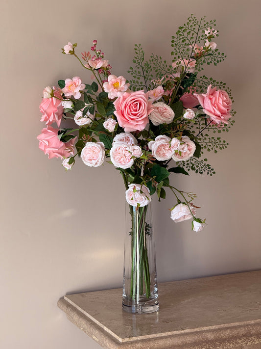 Megan | Large Artificial Bouquet | Pink