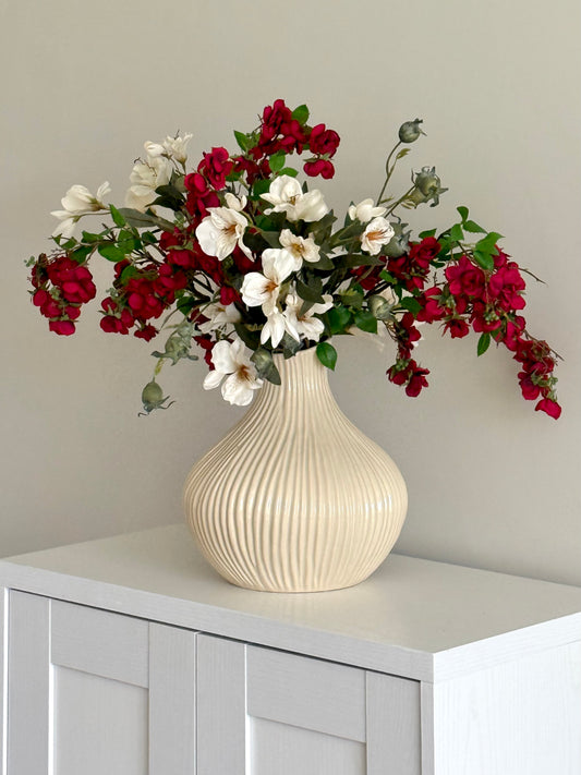 red-white-artificial-faux-bouquet-best-bloom-flowers