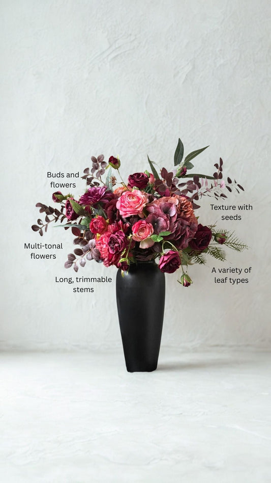 The Anatomy of a Realistic Faux Flower Bouquet (Just Look at Our Spring Collection)