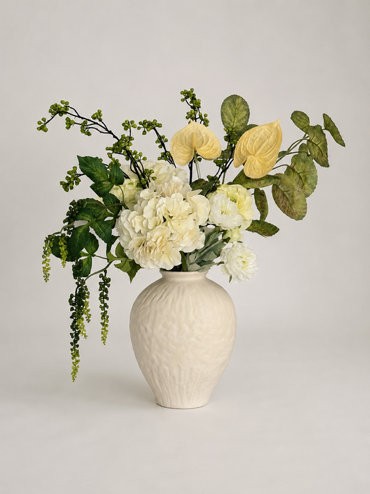 Grace | Extra Large Artificial Bouquet | White, Green