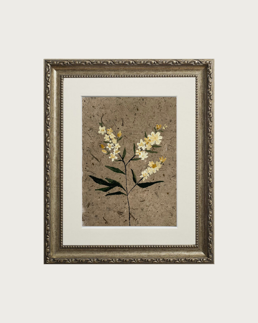 Hand Painted Art | Botanical Threads No. 309 | Gouache | Acidea Paper