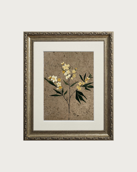 Hand Painted Art | Botanical Threads No. 311 | Gouache | Acidea Paper