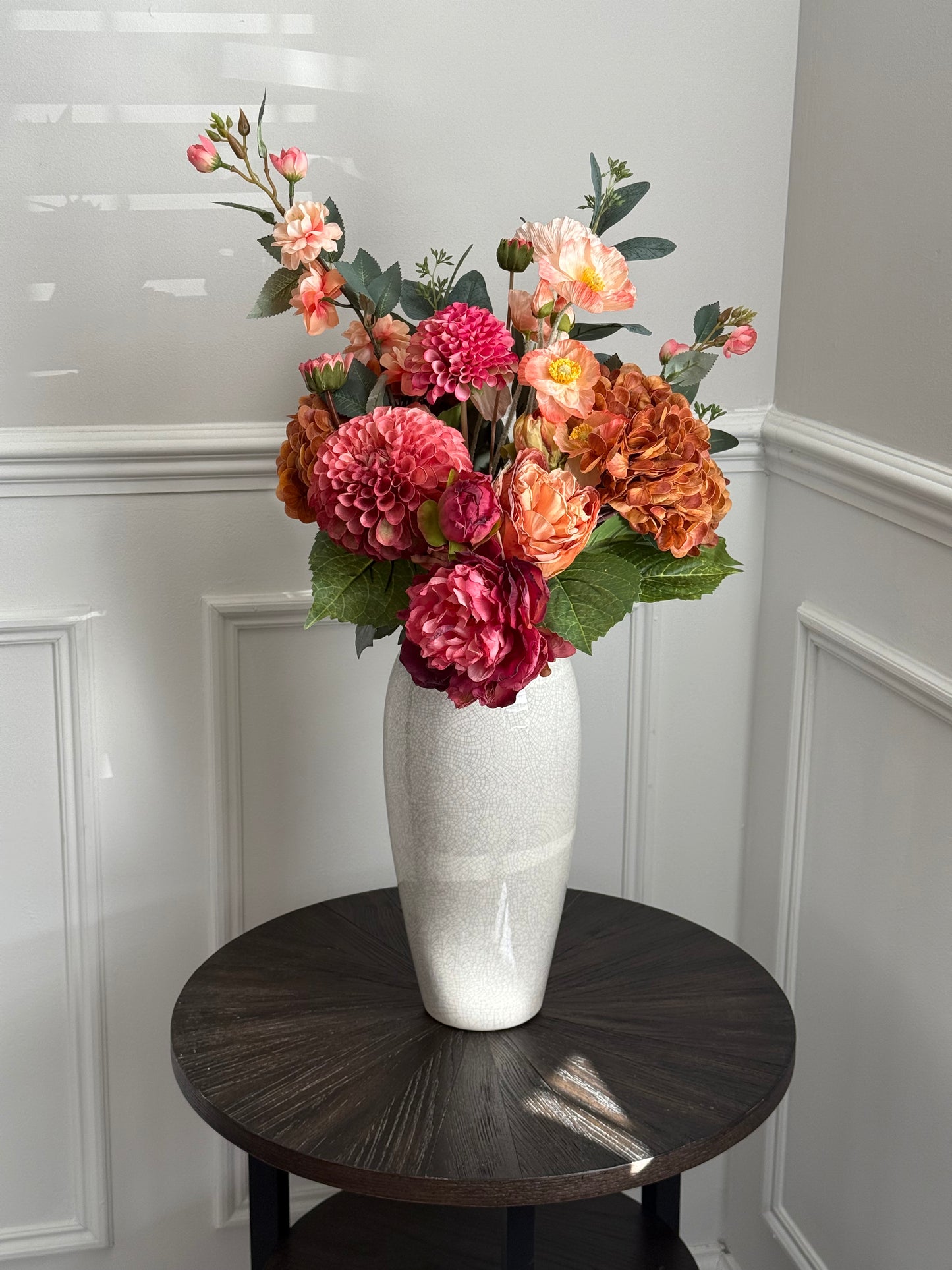Charlotte | Golden Hour Bouquet | Burnt Orange, Peach, Pink