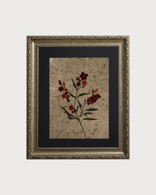 Hand Painted Art | Botanical Threads No. 312 | Gouache | Acidea Paper
