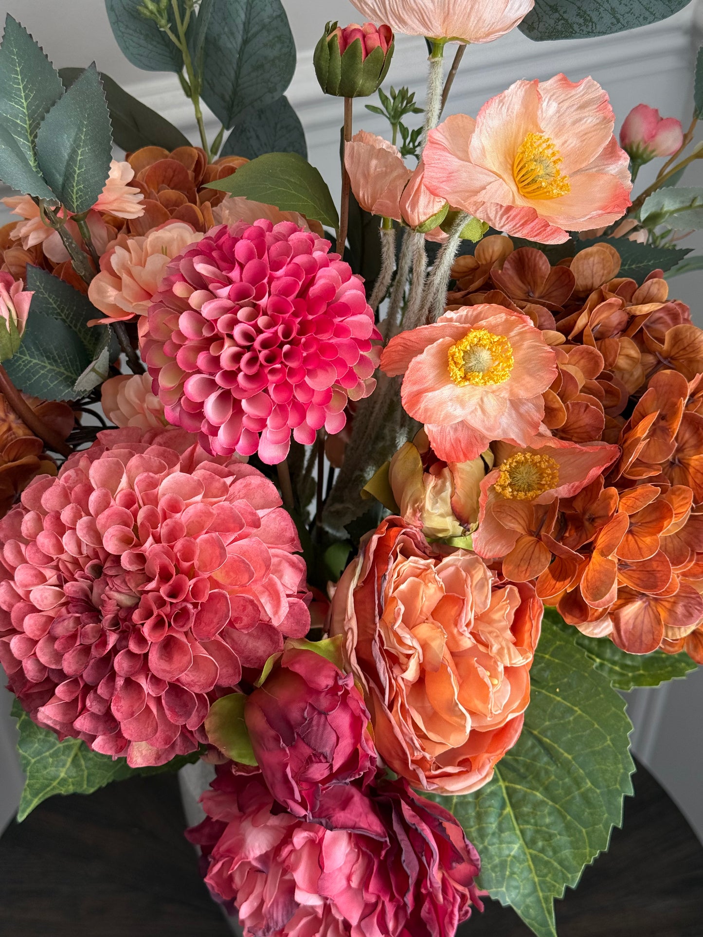 Charlotte | Golden Hour Bouquet | Burnt Orange, Peach, Pink