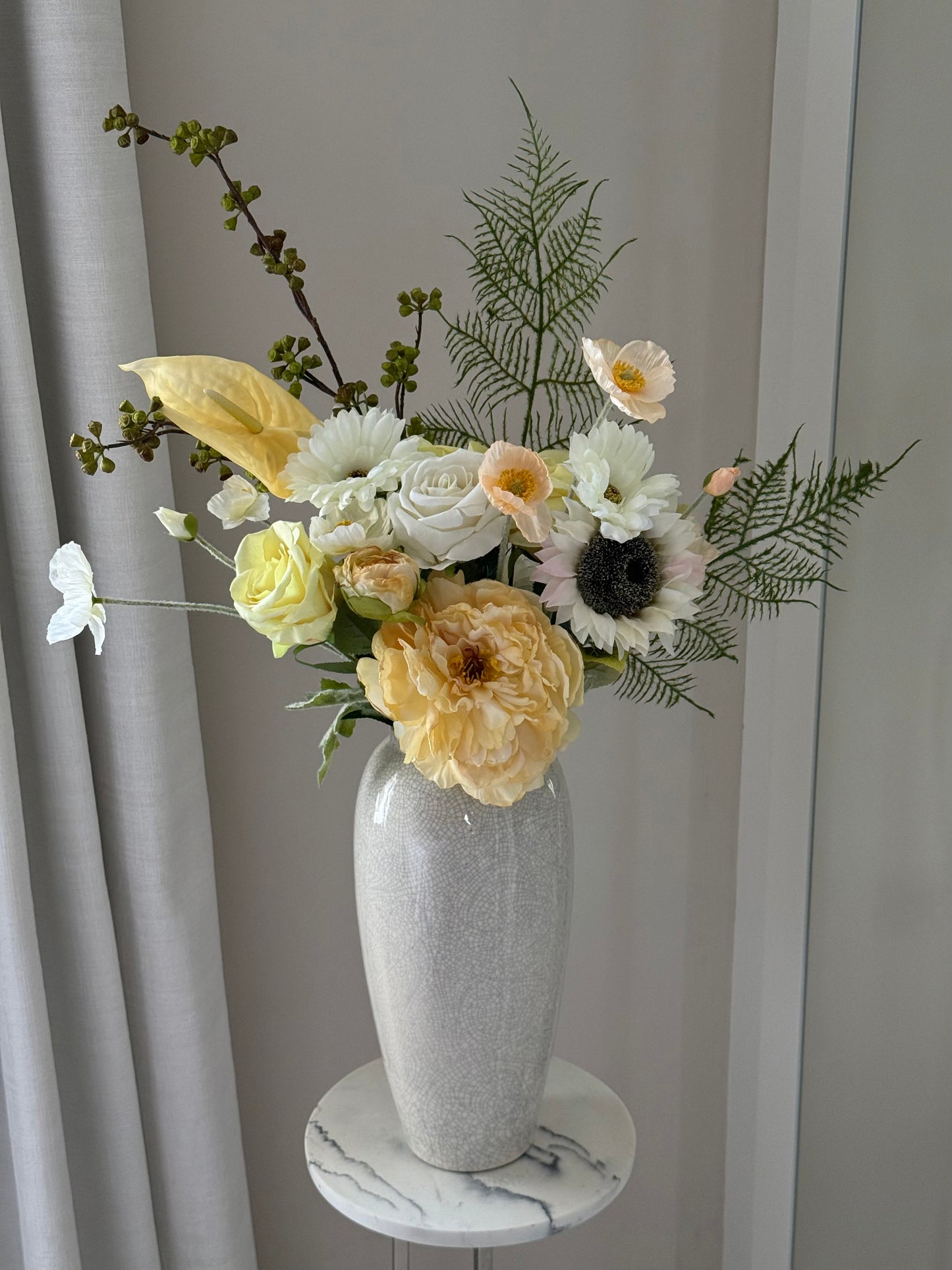 Dora | Buttery Delight Bouquet | Yellow, White