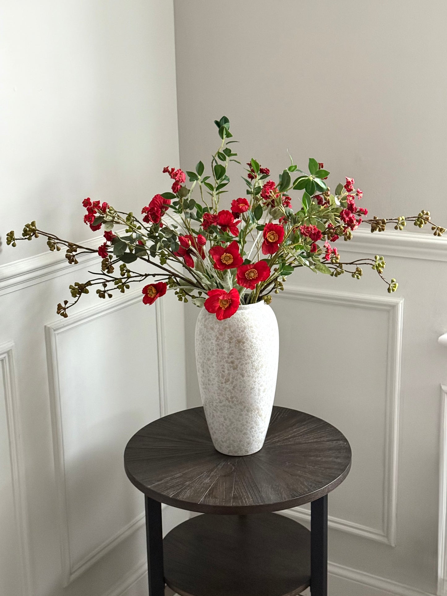 Leanne | Wild Flame Bouquet | Red, Green