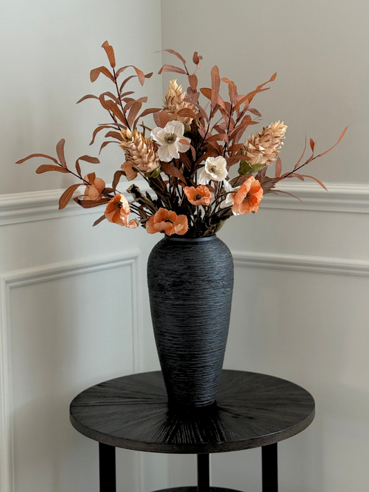 Natalie | Rustic Bouquet | Autumn | Orange, Brown, White