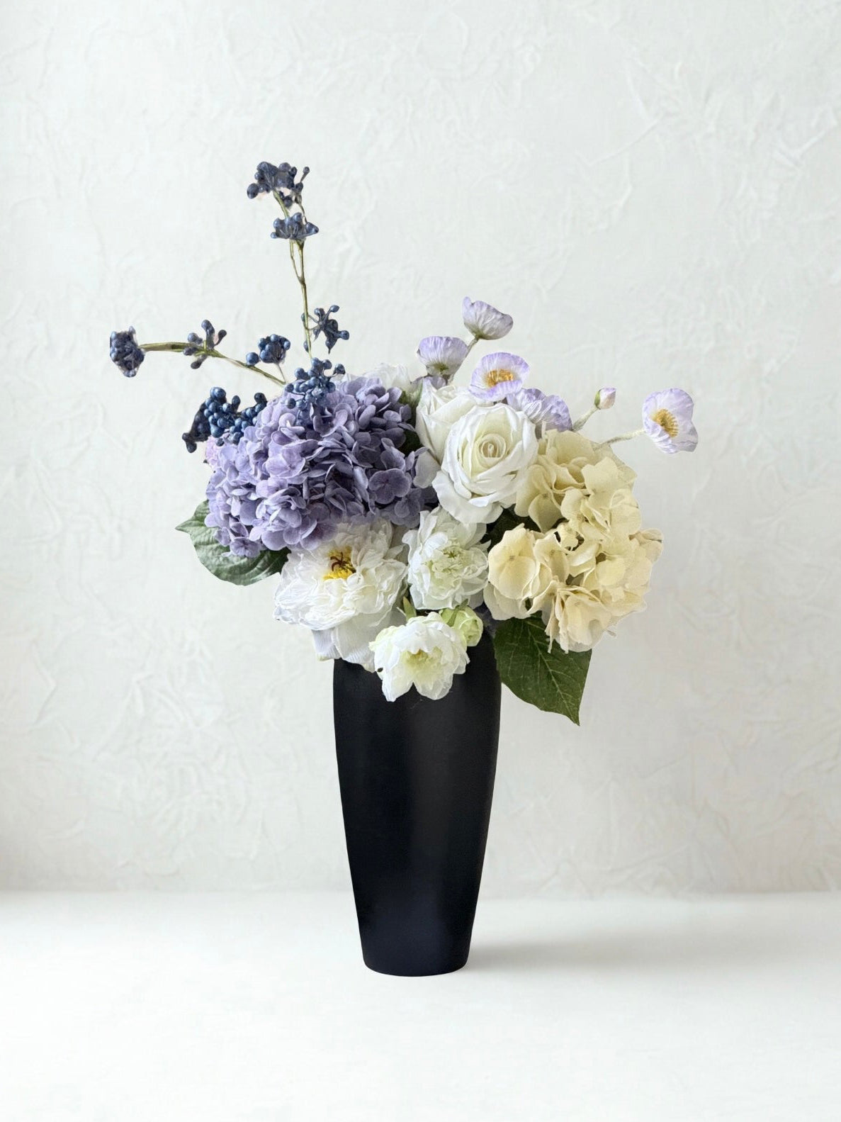 Caroline | Large Artificial Bouquet | Green, Lilac