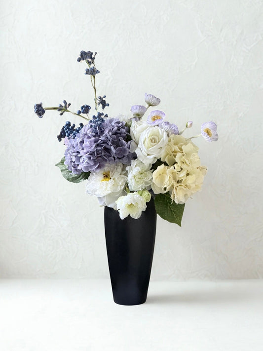 Caroline | Large Artificial Bouquet | Green, Lilac