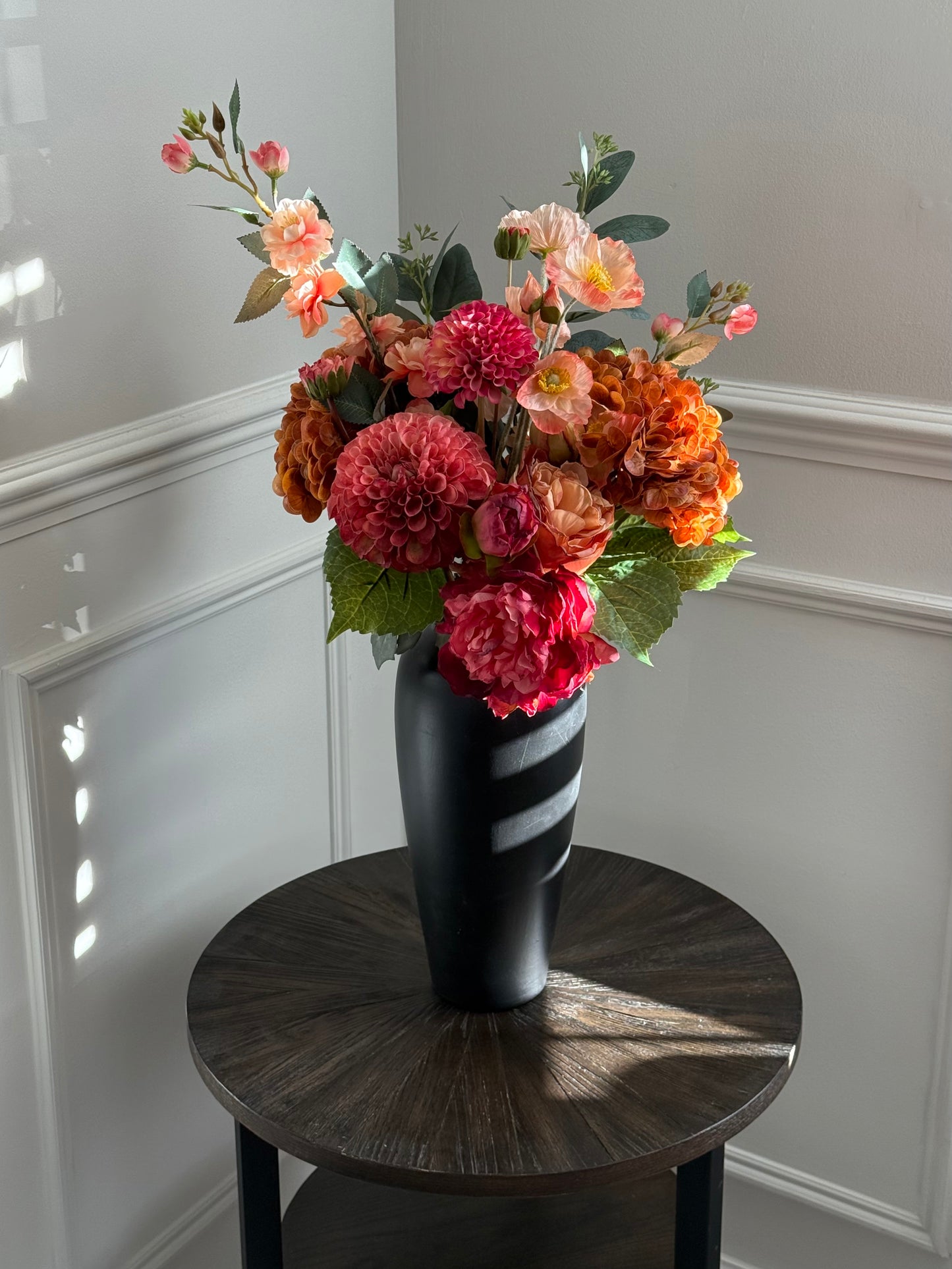 Charlotte | Golden Hour Bouquet | Burnt Orange, Peach, Pink