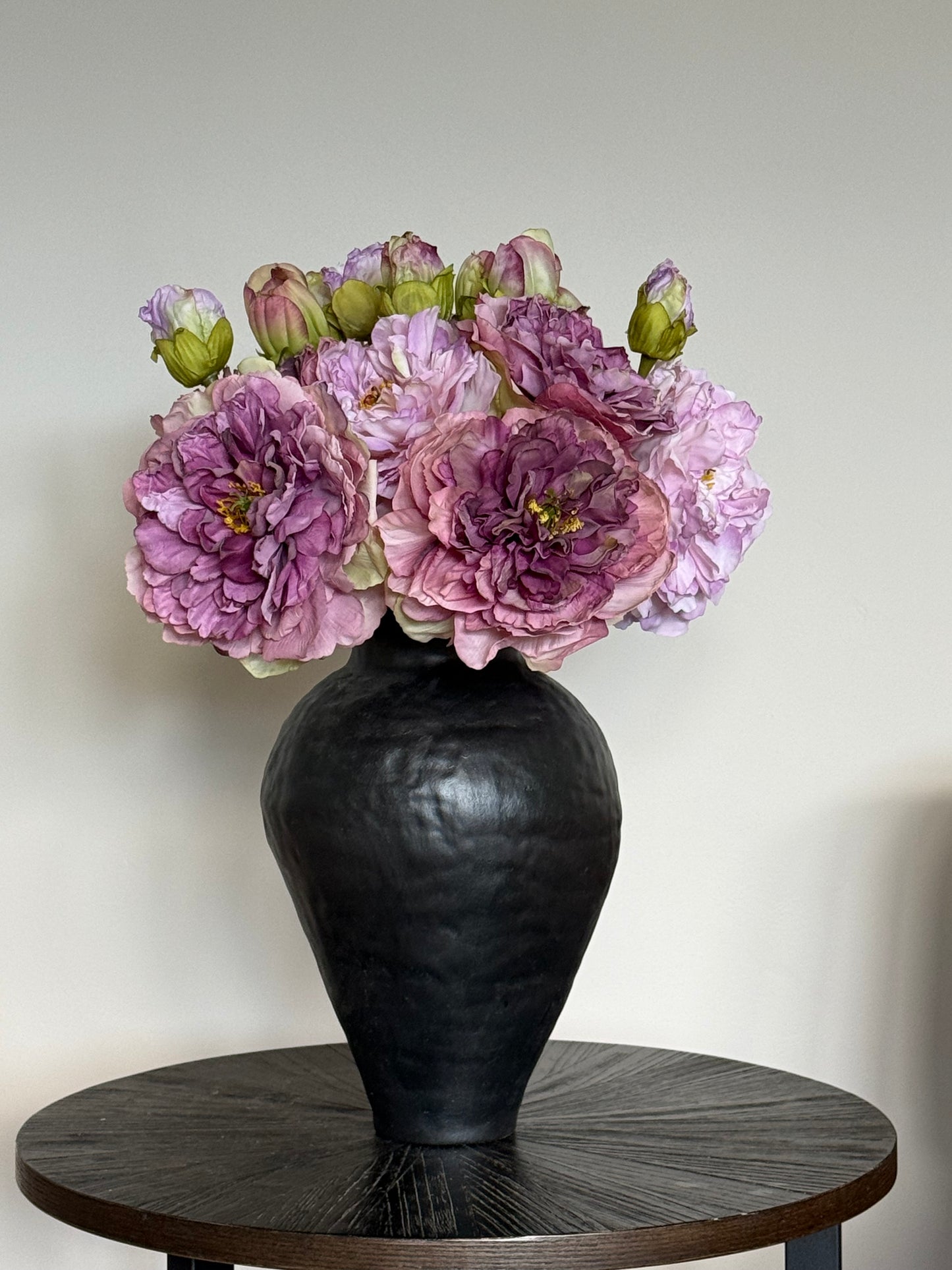 Purple Peony Bouquet | Medium Artificial Flower Bouquet
