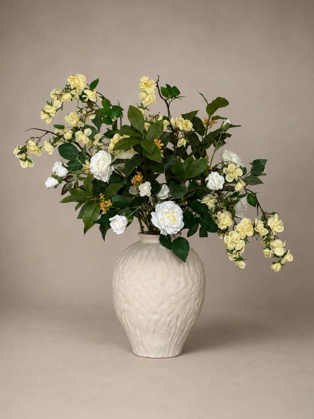 Buttery Yellow Artificial Bouquet