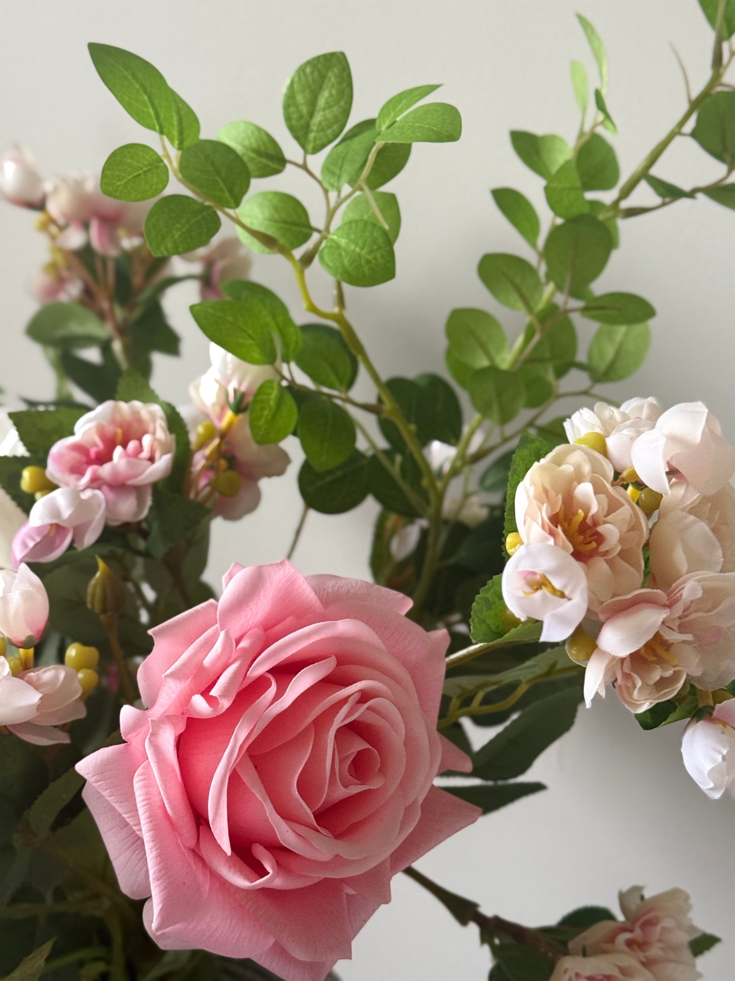 Charlotte | Medium Artificial Bouquet | Pink, White