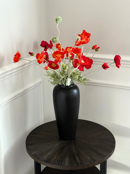 Poppy | Scarlet Whisper Bouquet | Autumn | Red, Crimson