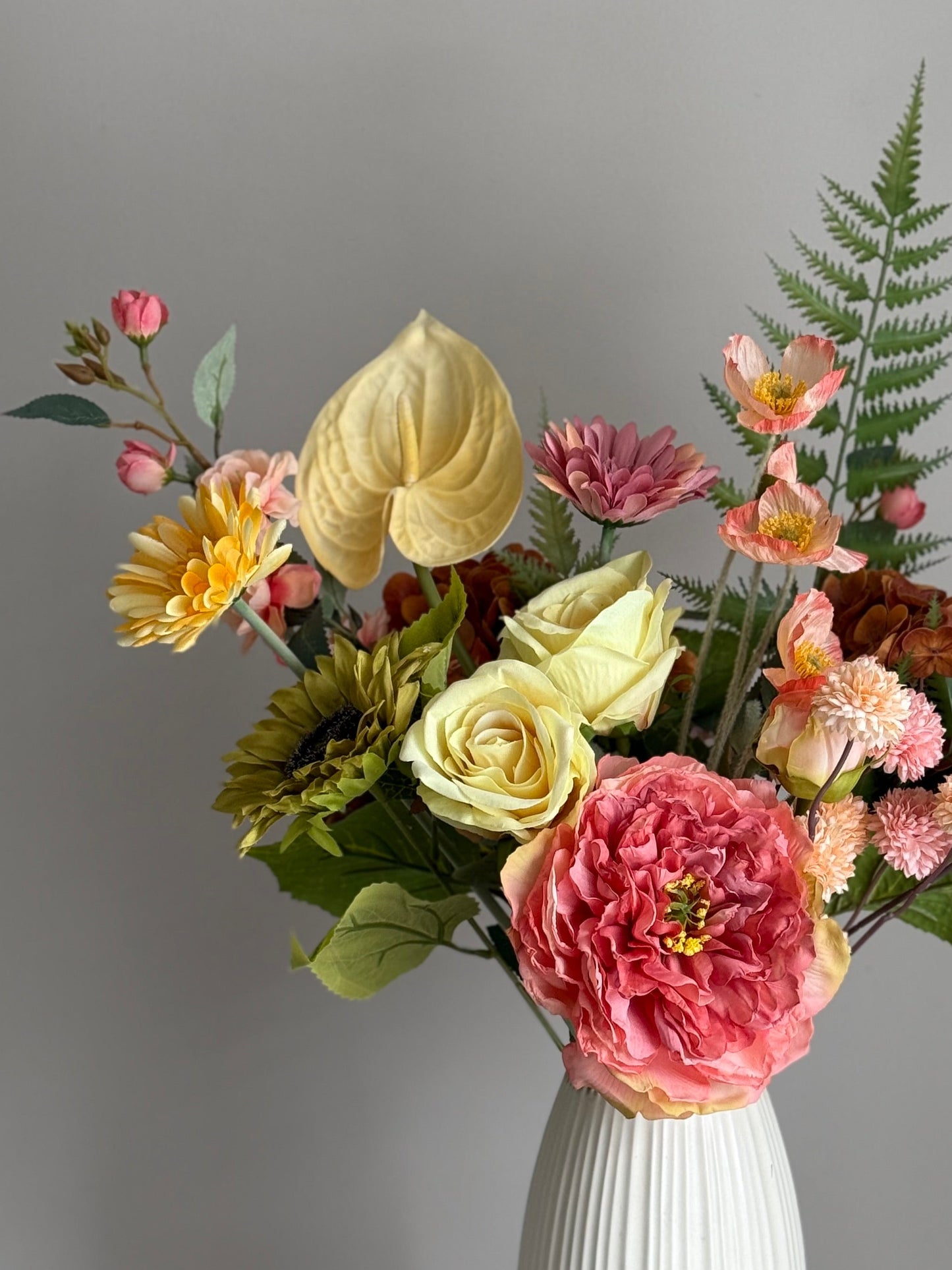 Helen | Morning Glow Bouquet | Orange, Yellow, Pink