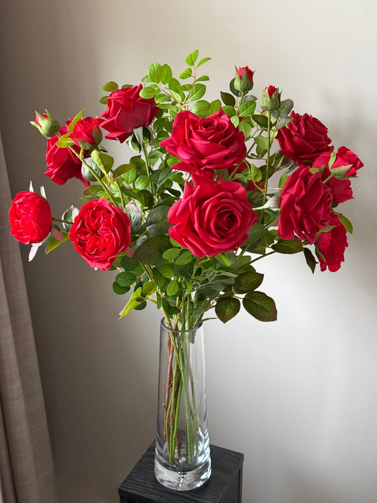 Maria | Red Romance Bouquet | Red, Green