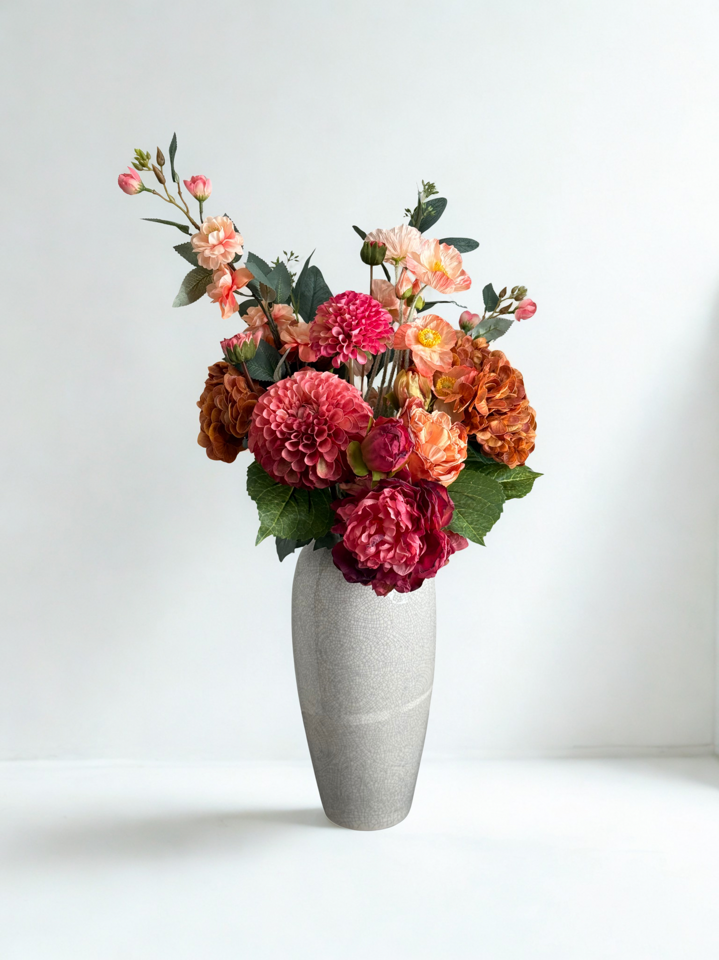 Charlotte | Golden Hour Bouquet | Burnt Orange, Peach, Pink