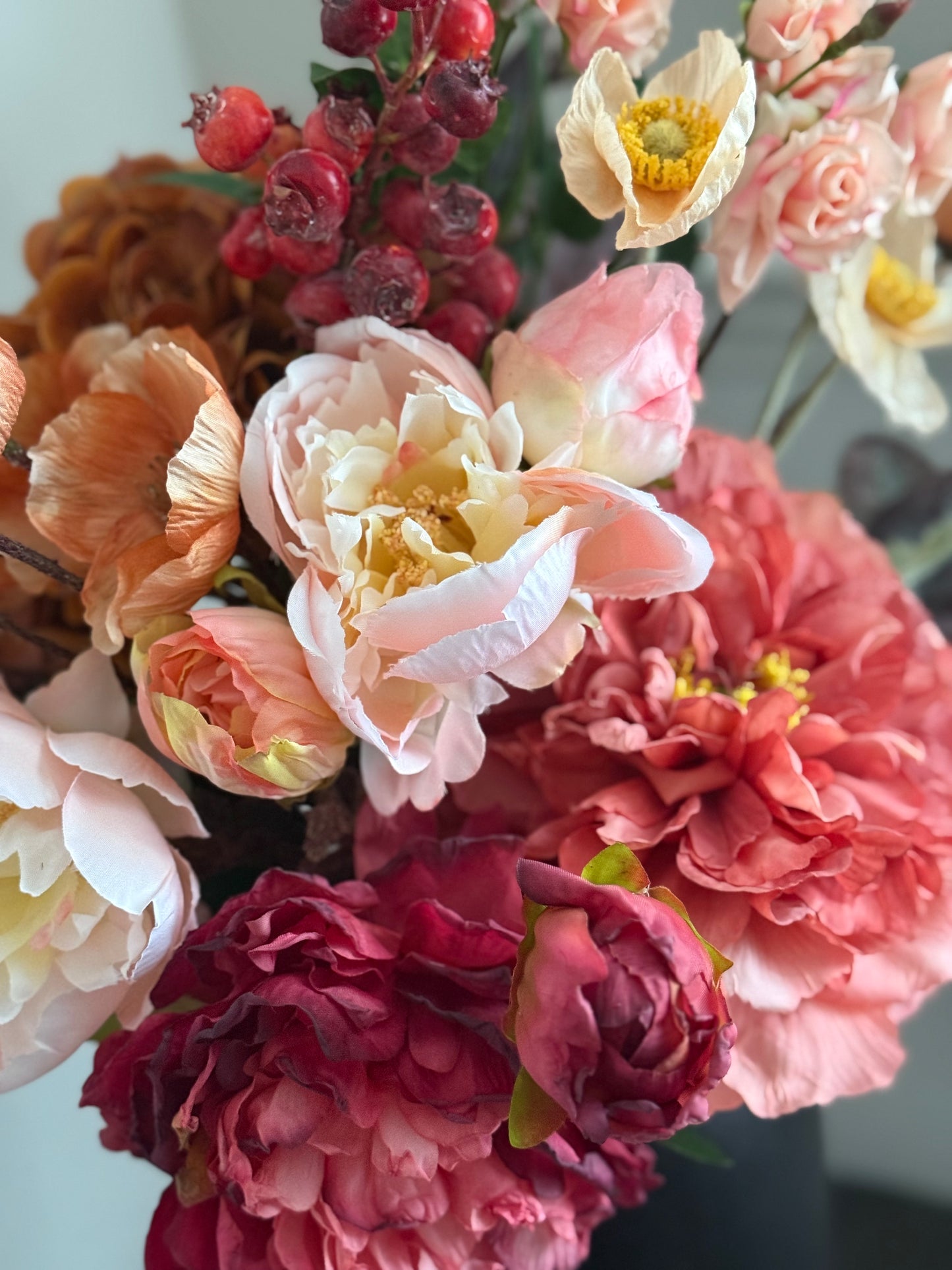 Sarah | Autumn Flame Bouquet | Orange & Red