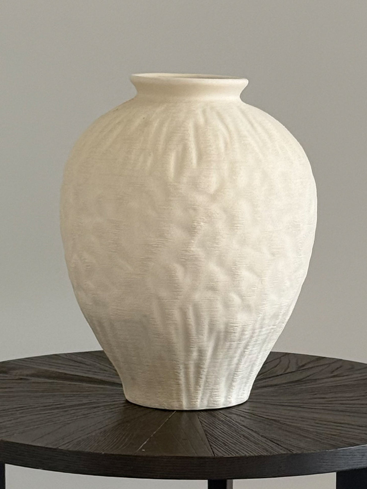Large Ceramic Vase 29cm | Neutral, Cream, Beige