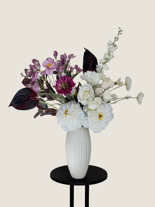 Polly | Lilac Frost | Purple, White