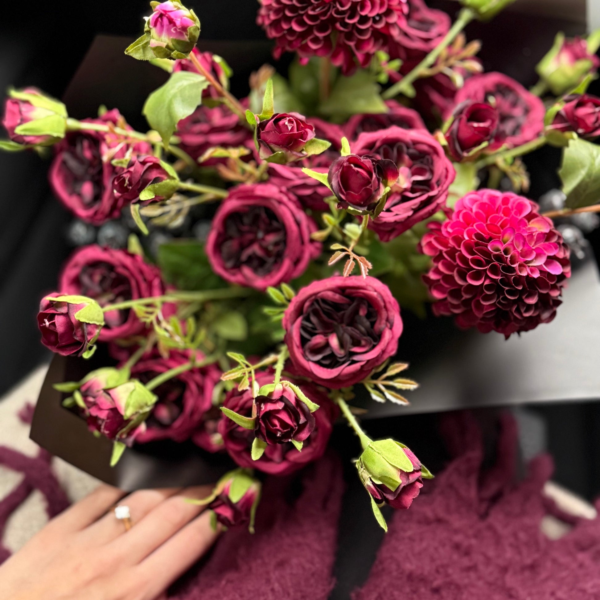 Purple Bouquet Best and Bloom