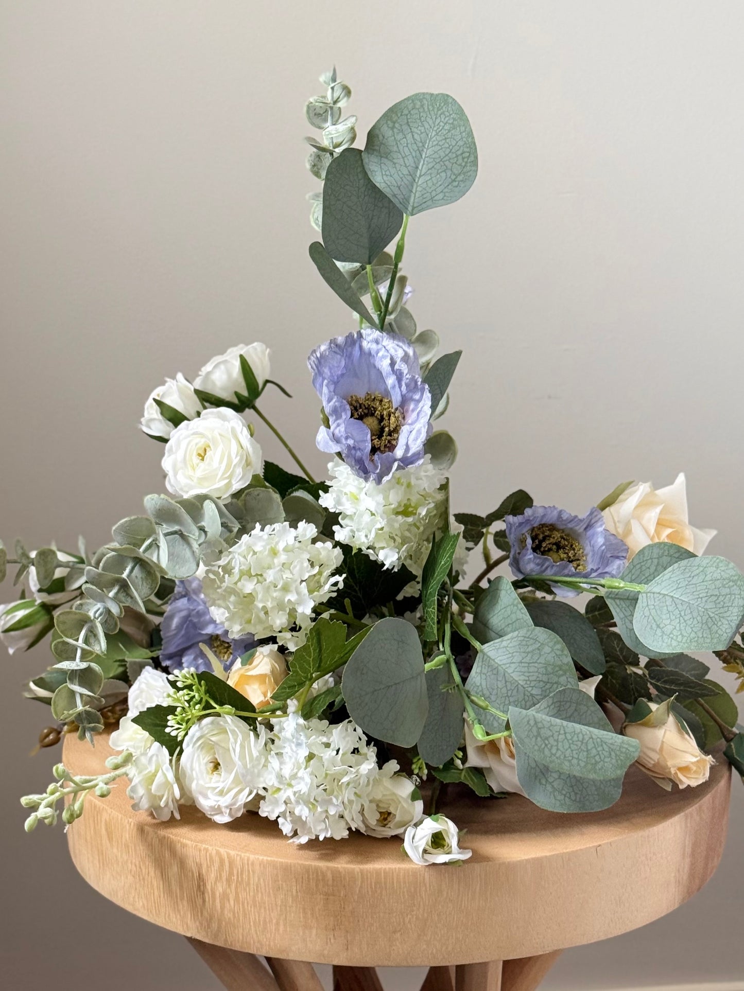 best and bloom pale blue artificial flowers